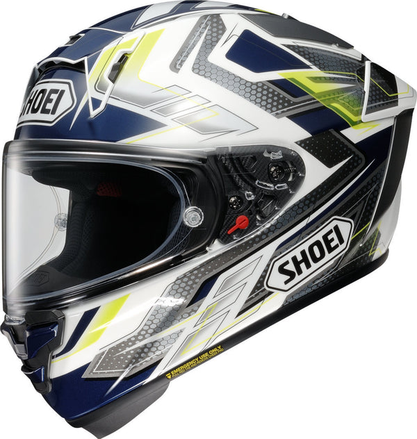 SHOEI 头盔 X-SPR Pro Escalate Helmet Blue/Yellow