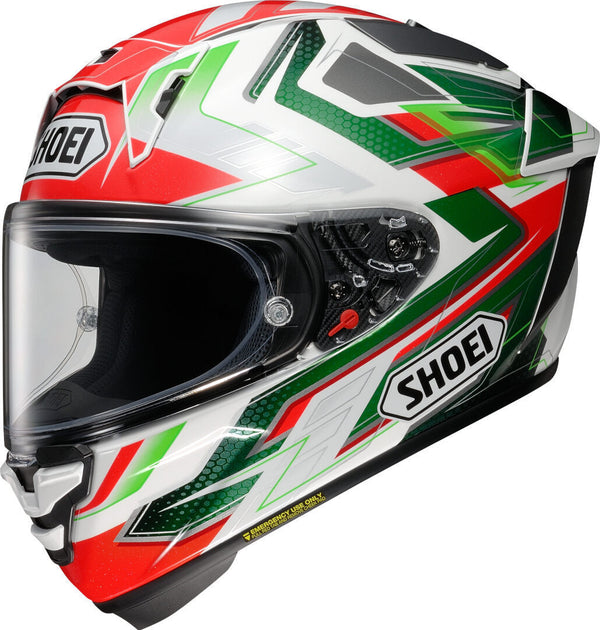 SHOEI 头盔 X-SPR Pro Escalate Helmet Red/Green