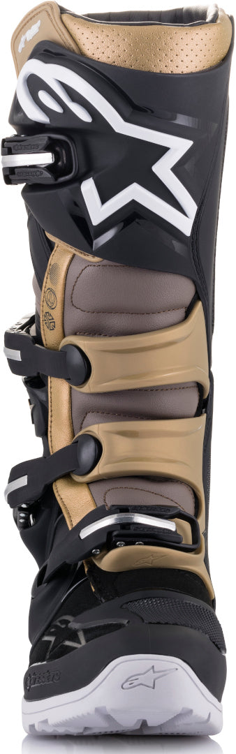 Alpinestars 骑行靴 Tech 7 Enduro Drystar Motocross Boots Black/Gold