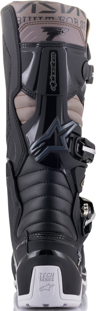 Alpinestars 骑行靴 Tech 7 Enduro Drystar Motocross Boots Black/Gold