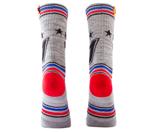 FMF APPAREL 骑行袜 Holeshot Socks Grey Heather