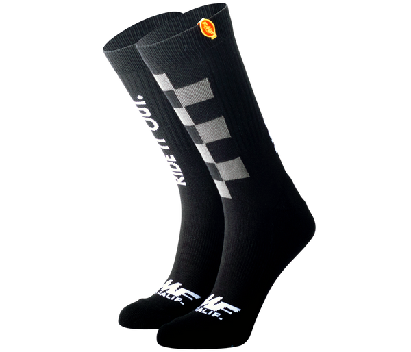 FMF APPAREL 骑行袜 Ride It Out Socks Black