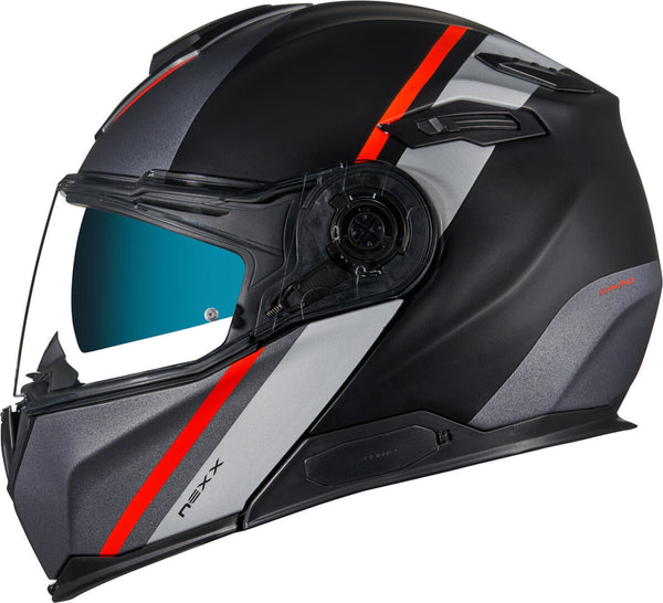 Nexx X.Vilitur Stigen Helmet Black/Grey/Red