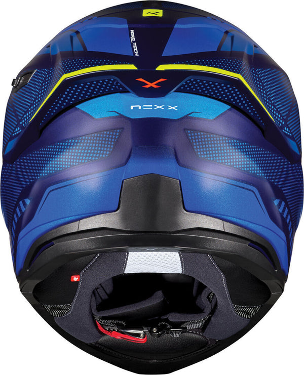 Nexx SX.100R Skidder Helmet Blue/Yellow