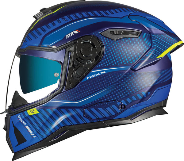 Nexx SX.100R Skidder Helmet Blue/Yellow