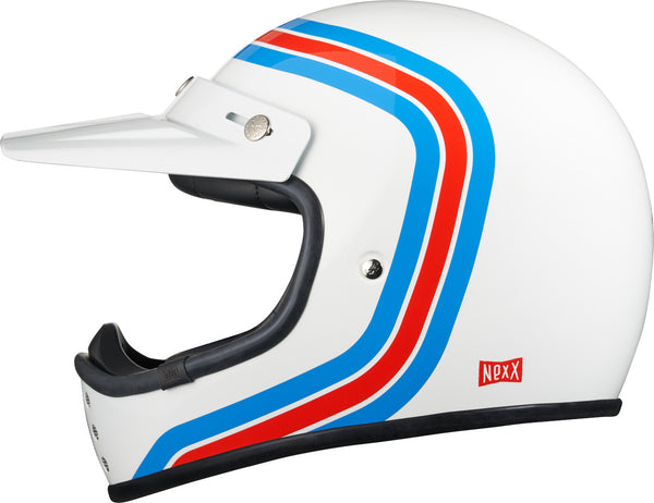 Nexx X.G200 Ghardiala Motocross Helmet White/Red
