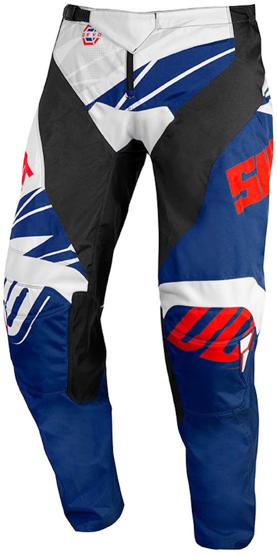 Shot Devo Ventury Kids Motocross Pants Blue/Red