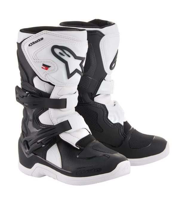 Alpinestars Tech 3S Kids Motocross Boots Black/White