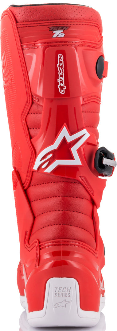 Alpinestars Tech 7S Youth Motocross Boots Red