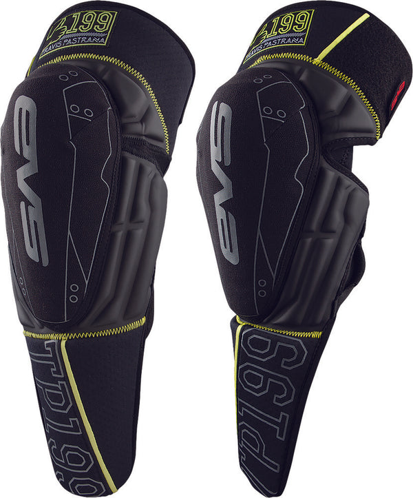 EVS 护具 TP199 Knee Guards Black/Hi-Vis Yellow Youth