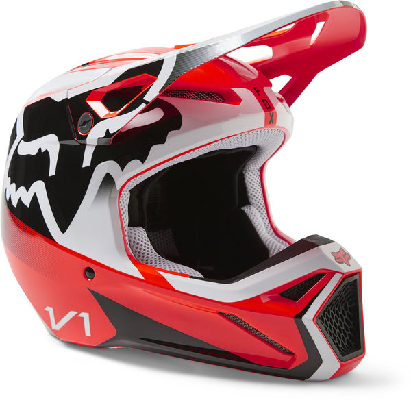 Fox V1 头盔 V1 Leed Motocross Helmet Red