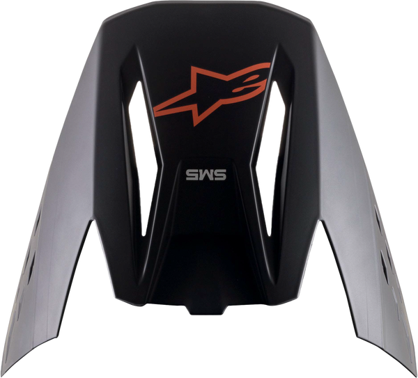 头盔附件 S-M5 Visor Black/Fluorescent Orange Matte