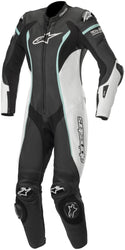 ALPINESTARS 骑行服 Stella Missile One Piece Perforated Ladies Motorcycle Leather Suit Black/White/Blue