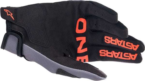 Alpinestars 手套 Radar Gloves Magnet/Neon Red