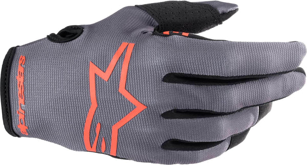 Alpinestars 手套 Radar Gloves Magnet/Neon Red