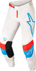 Off White/Neon Blue/Bright Red