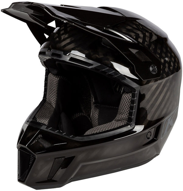 KLIM  头盔 Klim F3 Carbon Motocross Helmet Black