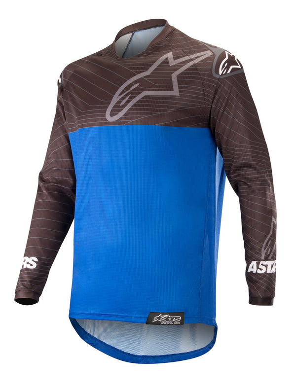ALPINESTARS 骑行衣 Venture R Jersey Black/Blue VENTURE