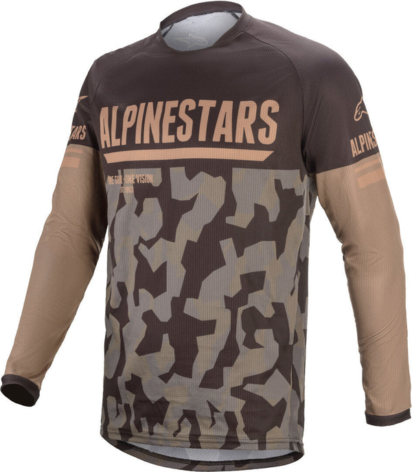 ALPINESTARS 骑行衣 Venture R Jersey Mud Camo/Sand VENTURE