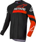 Black/Bright Red