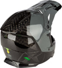 KLIM  头盔 Klim F5 Koroyd Ascent Carbon Motocross Helmet Black/Gray