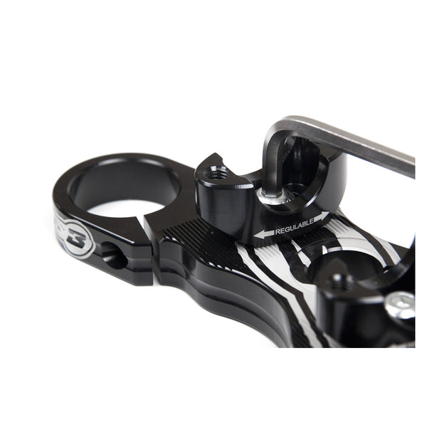 S3 车把夹 Fork top + Adjustable Handlebar Clamps Red