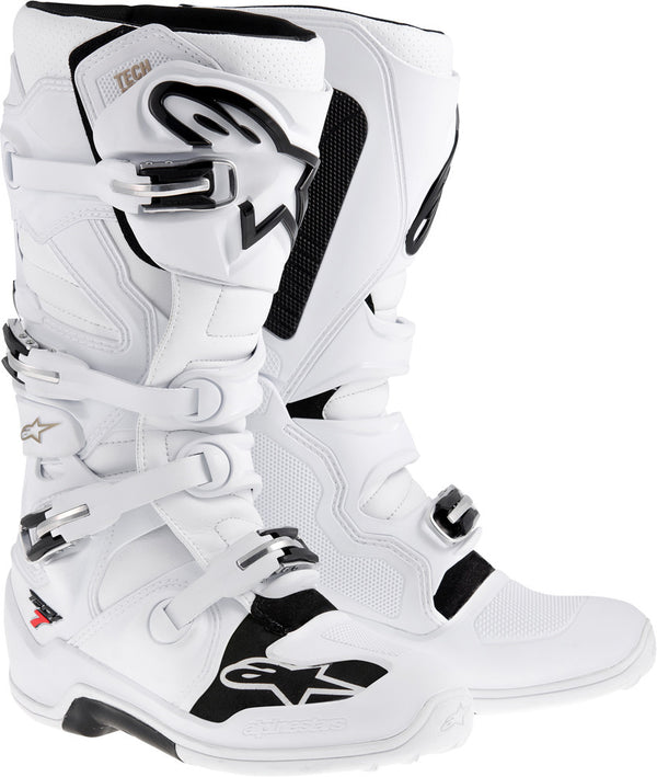 Alpinestars 骑行靴 Tech 7 Motocross Boots White