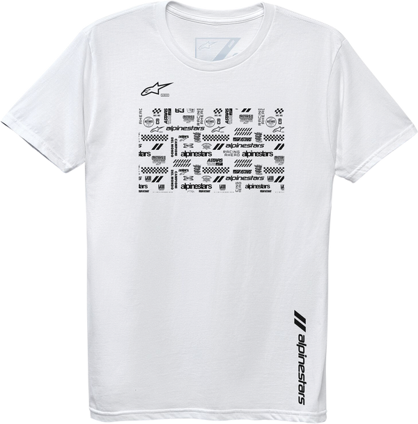 ALPINESTARS T恤 Chaotic Tee White