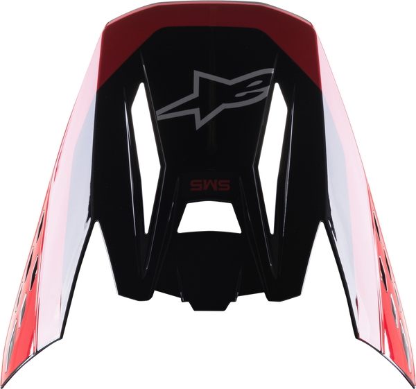 头盔附件 S-M5 Visor Black/Red Gloss SM5
