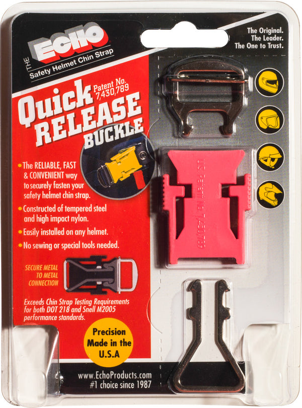 Echo 头盔配件 Helmet Quick Release Pink