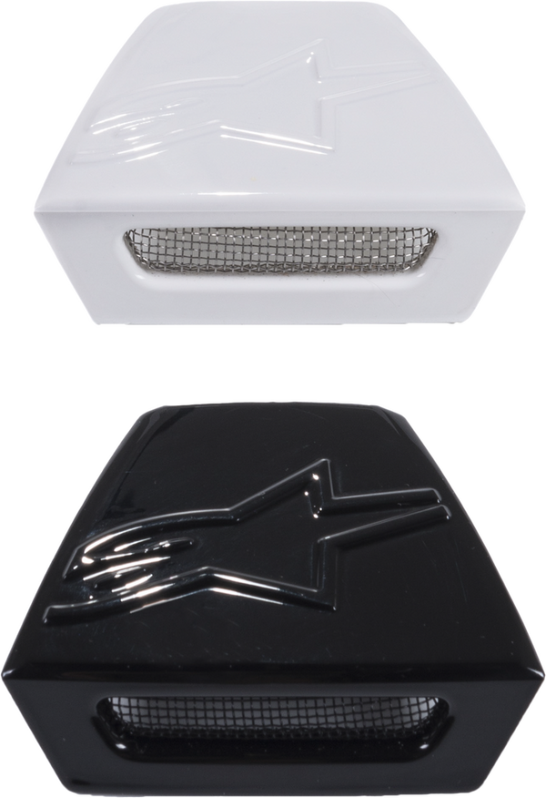 Alpinestars M10 通风口 M8/M10 Helmet Rear Vent White Gloss