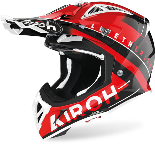 Airoh Aviator ACE Amaze Motocross Helmet Red