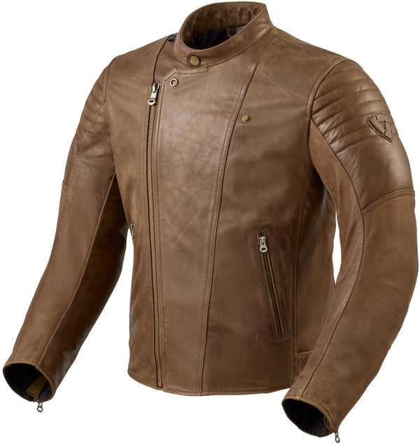 REVIT 骑行夹克 Surgent Motorcycle Leather Jacket Brown