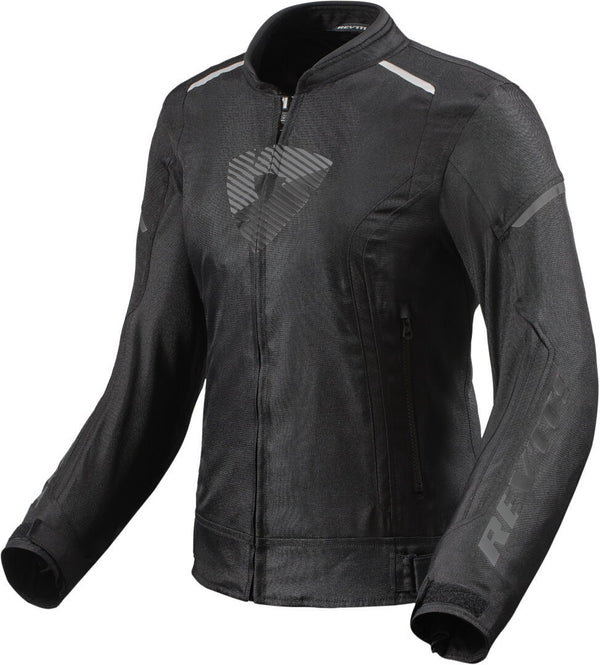 REVIT 骑行夹克 Sprint H20 Ladies Motorcycle Textile Jacket Black/Dark Grey