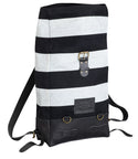 HolyFreedom Roll-Top Striped Backpack