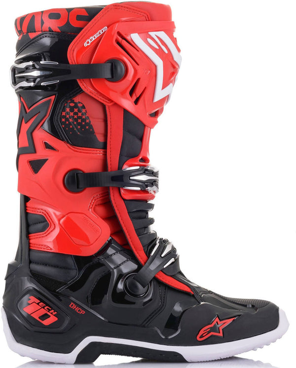 Alpinestars Tech 10 Motocross Boots MX Red/Black