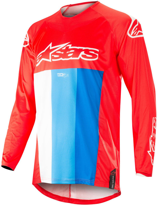 ALPINESTARS 骑行衣 Tech Star Venom Motocross Jersey Red/Blue/White