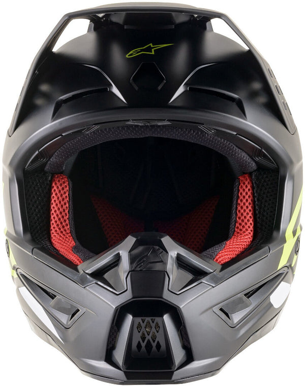Alpinestars M5 头盔 S-M5 Compass Motocross Helmet Black Matt/Orange