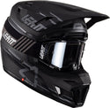 LEATT 头盔 9.5 Carbon Stealth Motocross Helmet with Goggles