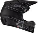 LEATT 头盔 9.5 Carbon Stealth Motocross Helmet with Goggles