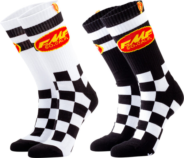 FMF APPAREL 骑行袜 Checker Socks 2pk