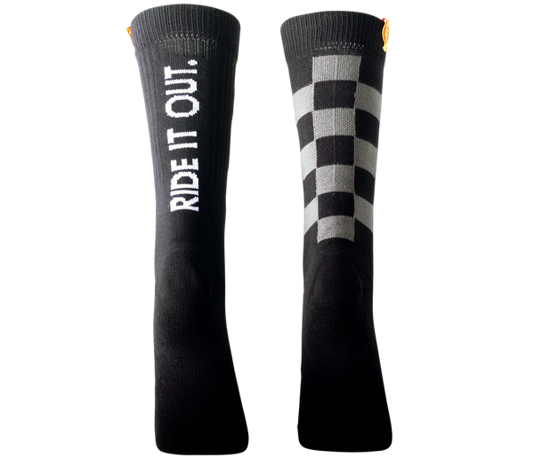 FMF APPAREL 骑行袜 Ride It Out Socks Black