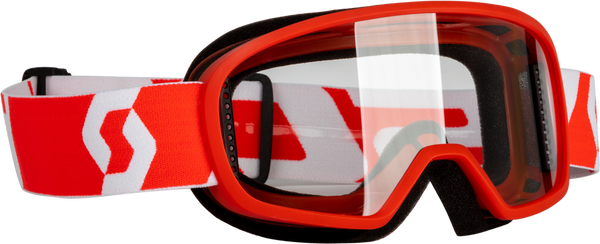 SCOTT 风镜 Youth Buzz MX Goggle Red/White Clear Youth