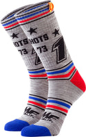 FMF APPAREL 骑行袜 Holeshot Socks Grey Heather