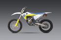 YOSHIMURA 排气管 RS12 SIGNATURE SERIES EXHAUST SYSTEM FS SS-AL-CF HUS/KTM