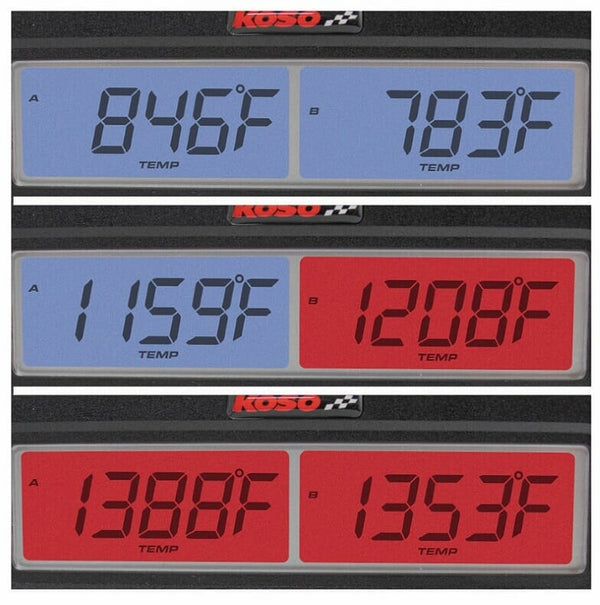 KOSO 仪表 Dual EGT Gauge