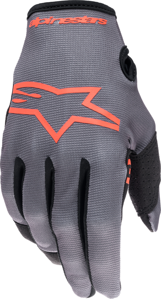 Alpinestars 手套 Radar Gloves Magnet/Neon Red