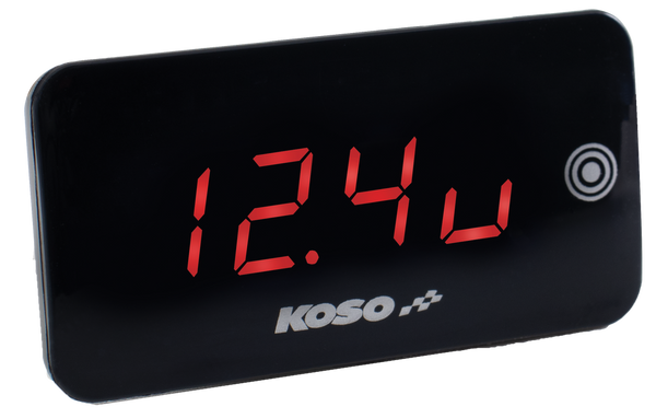 KOSO 仪表 Super Slim Touch Screen Volt & Temp Gauge