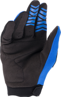 Alpinestars 青少年款 手套 Full Bore Youth Motocross Gloves Blue/Black