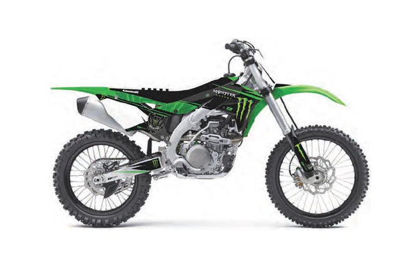 D-COR 贴花/贴纸 MONSTER ENERGY KXF 450 '13-15 COMPLETE GRAPHIC KIT